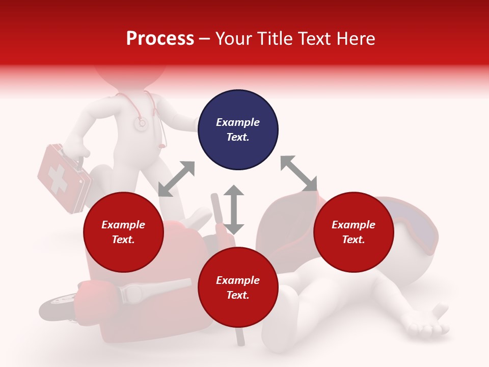 Biker Medical Ambulance PowerPoint Template