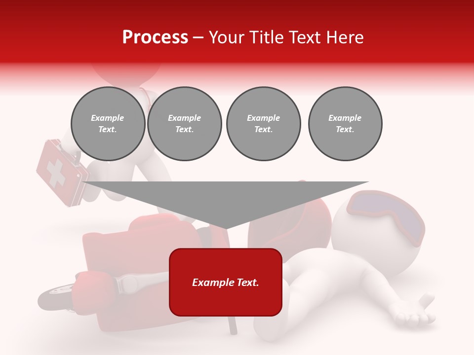Biker Medical Ambulance PowerPoint Template