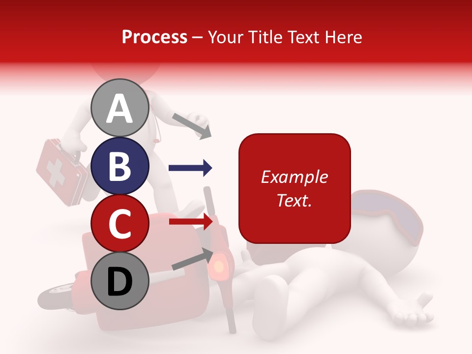 Biker Medical Ambulance PowerPoint Template