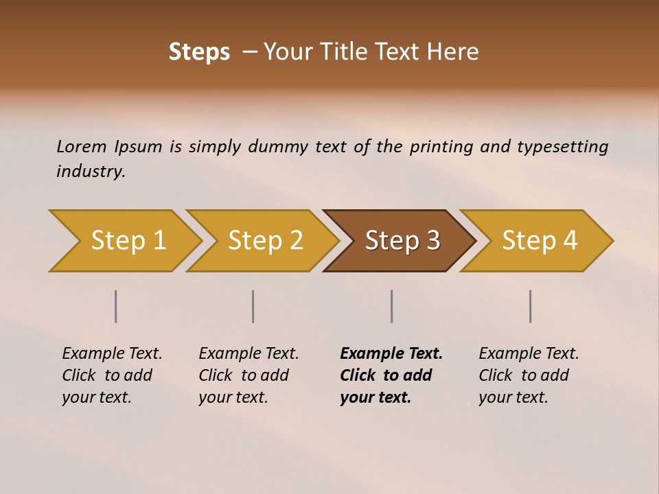 Extreme Dust Park PowerPoint Template