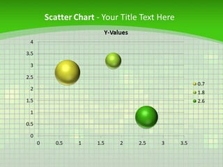 Green Spectrum Artwork PowerPoint Template