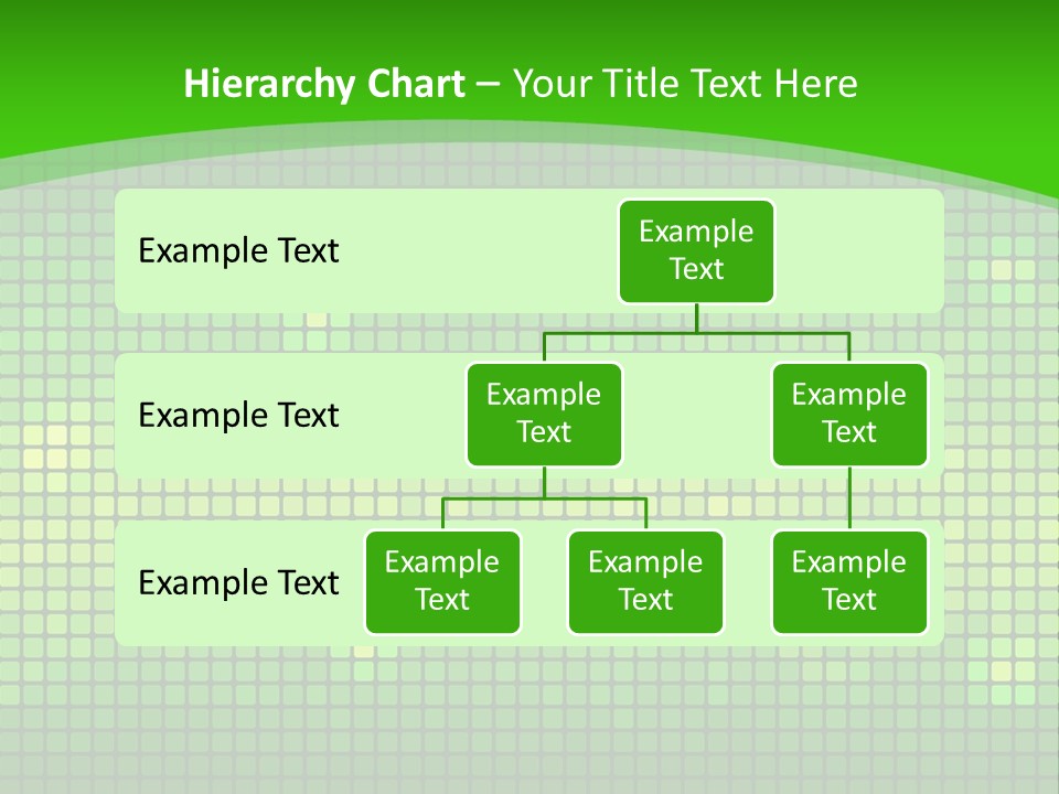 Green Spectrum Artwork PowerPoint Template