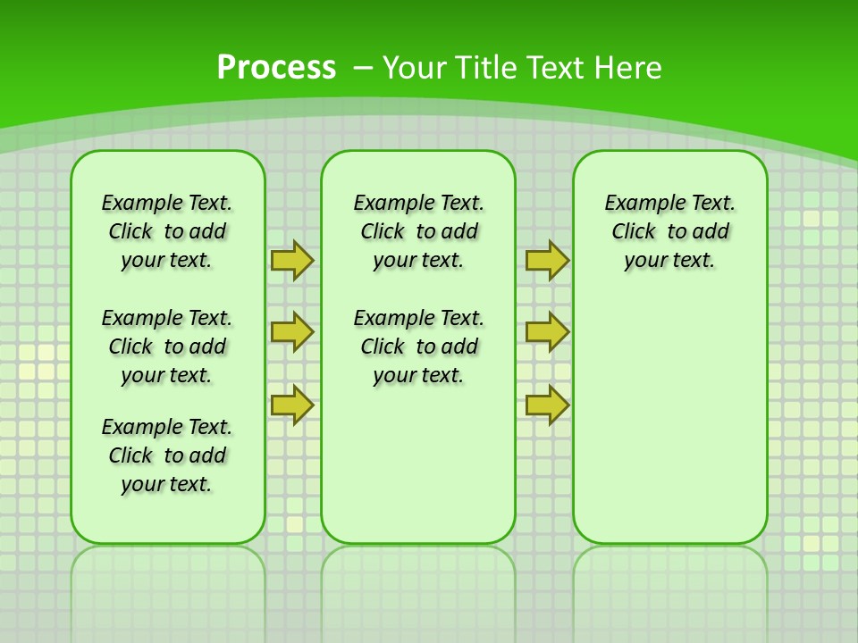 Green Spectrum Artwork PowerPoint Template