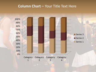 Gathering Friends Outside PowerPoint Template