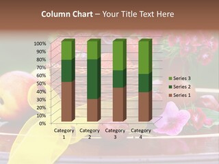 Table Diet Basket PowerPoint Template