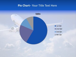 Travel Flying Aeroplane PowerPoint Template