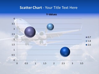 Travel Flying Aeroplane PowerPoint Template