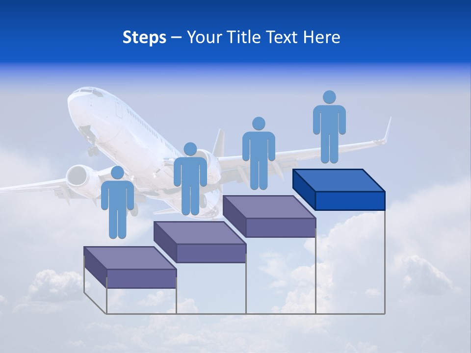 Travel Flying Aeroplane PowerPoint Template