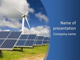 Electricity Innovation Climate PowerPoint Template
