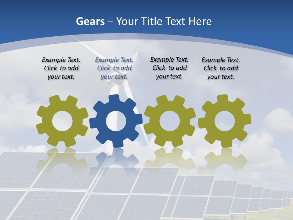Electricity Innovation Climate PowerPoint Template