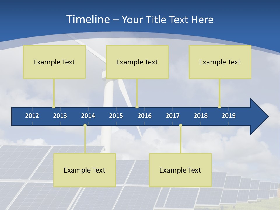 Electricity Innovation Climate PowerPoint Template