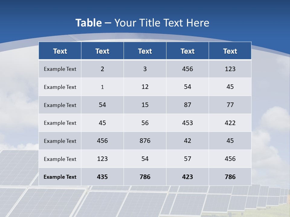 Electricity Innovation Climate PowerPoint Template