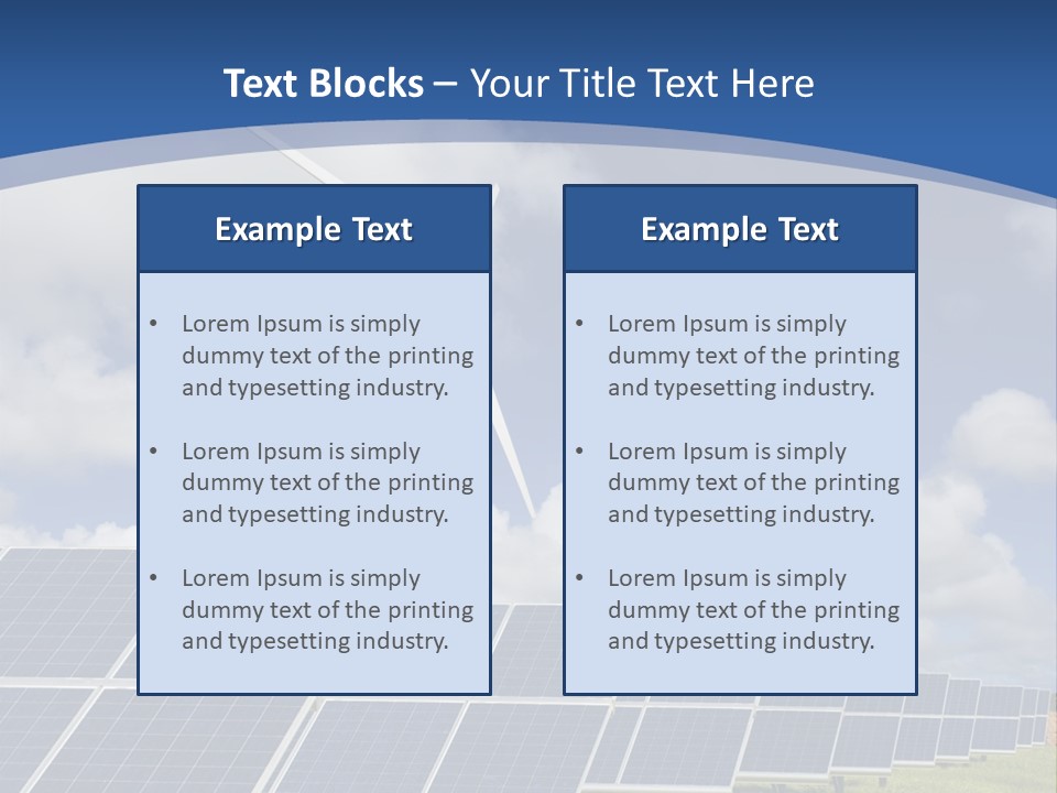 Electricity Innovation Climate PowerPoint Template