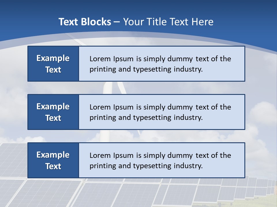 Electricity Innovation Climate PowerPoint Template