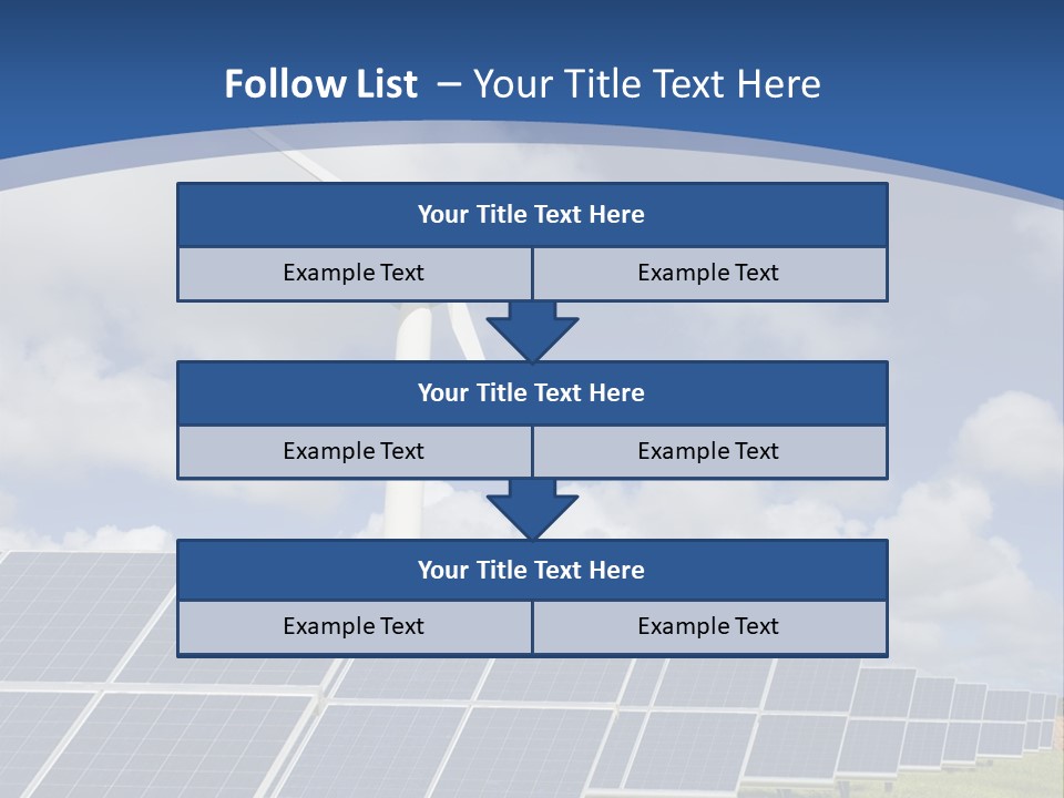 Electricity Innovation Climate PowerPoint Template
