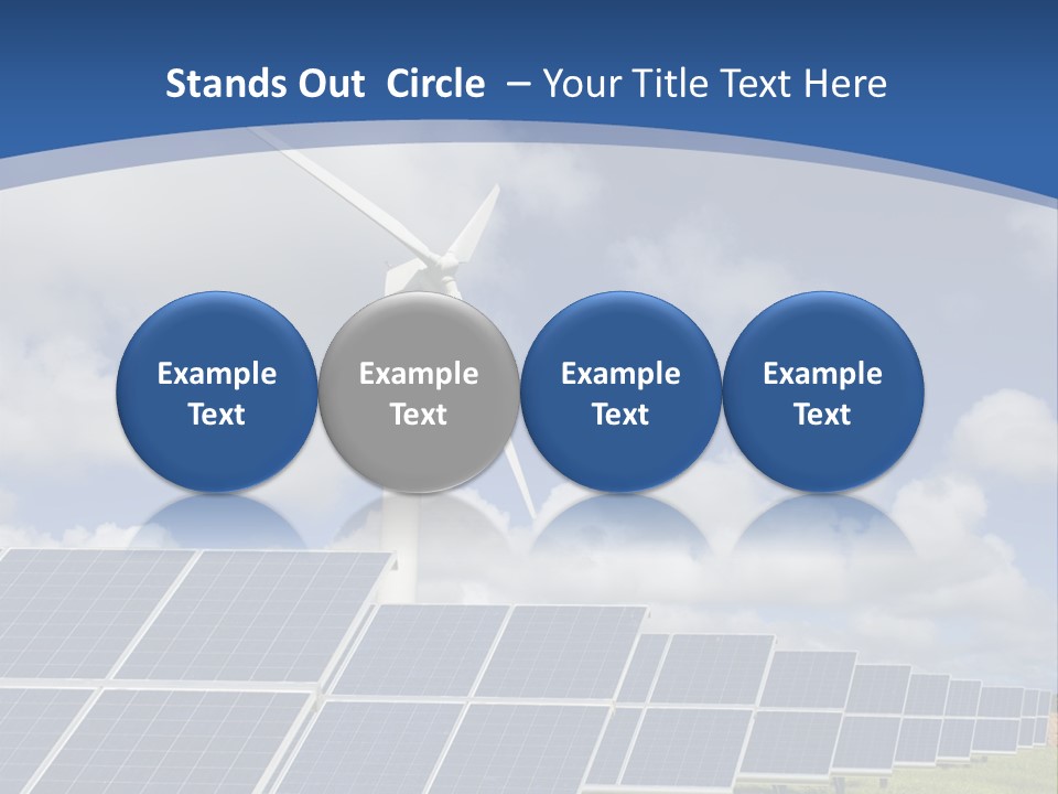 Electricity Innovation Climate PowerPoint Template