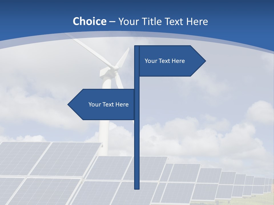 Electricity Innovation Climate PowerPoint Template
