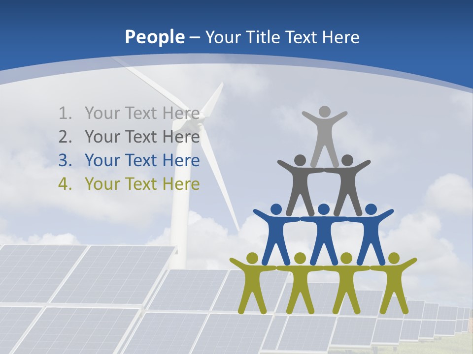Electricity Innovation Climate PowerPoint Template
