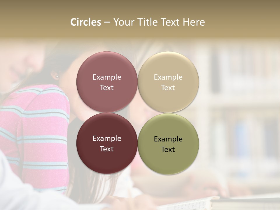 Lifestyle College Young PowerPoint Template