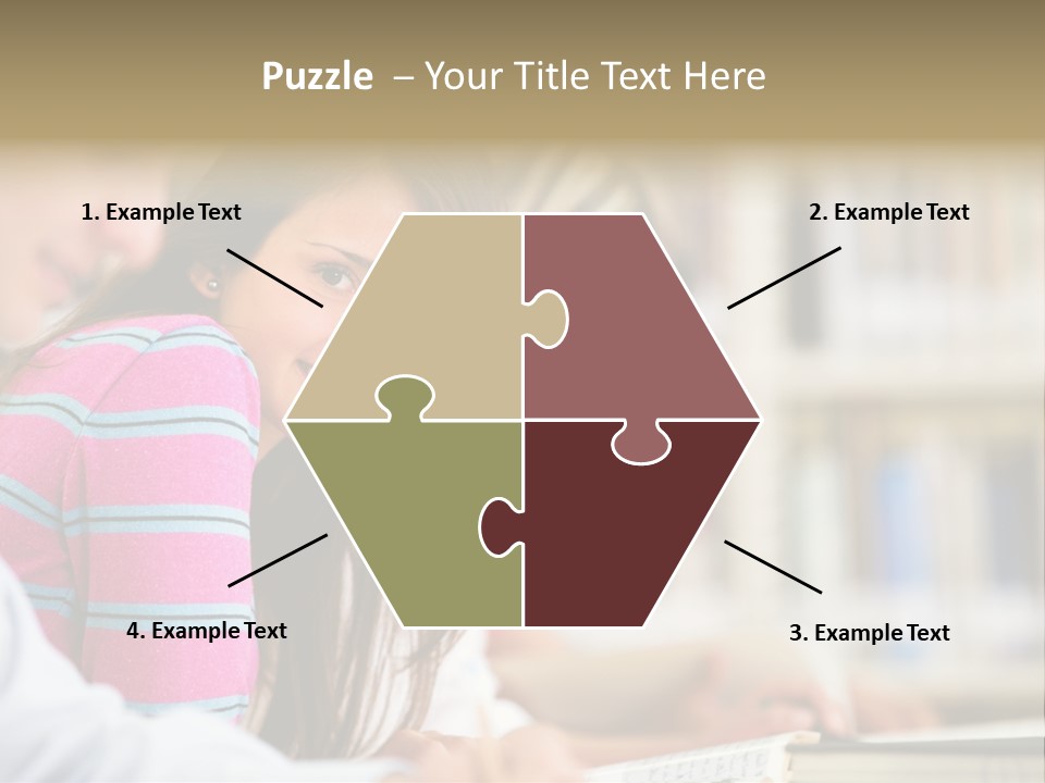 Lifestyle College Young PowerPoint Template