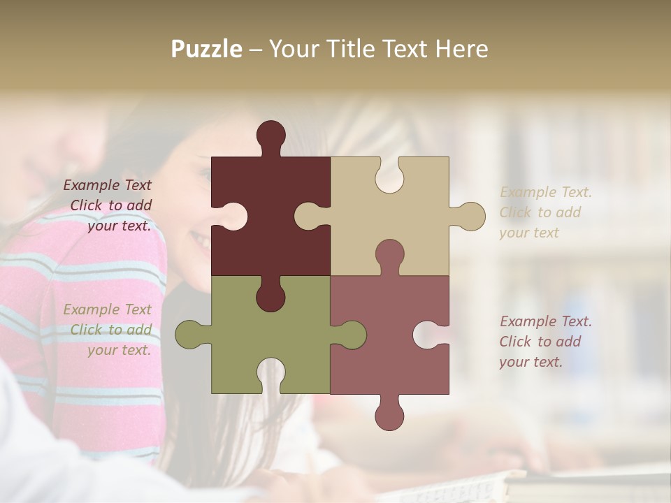 Lifestyle College Young PowerPoint Template