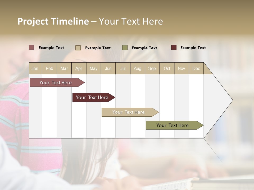 Lifestyle College Young PowerPoint Template