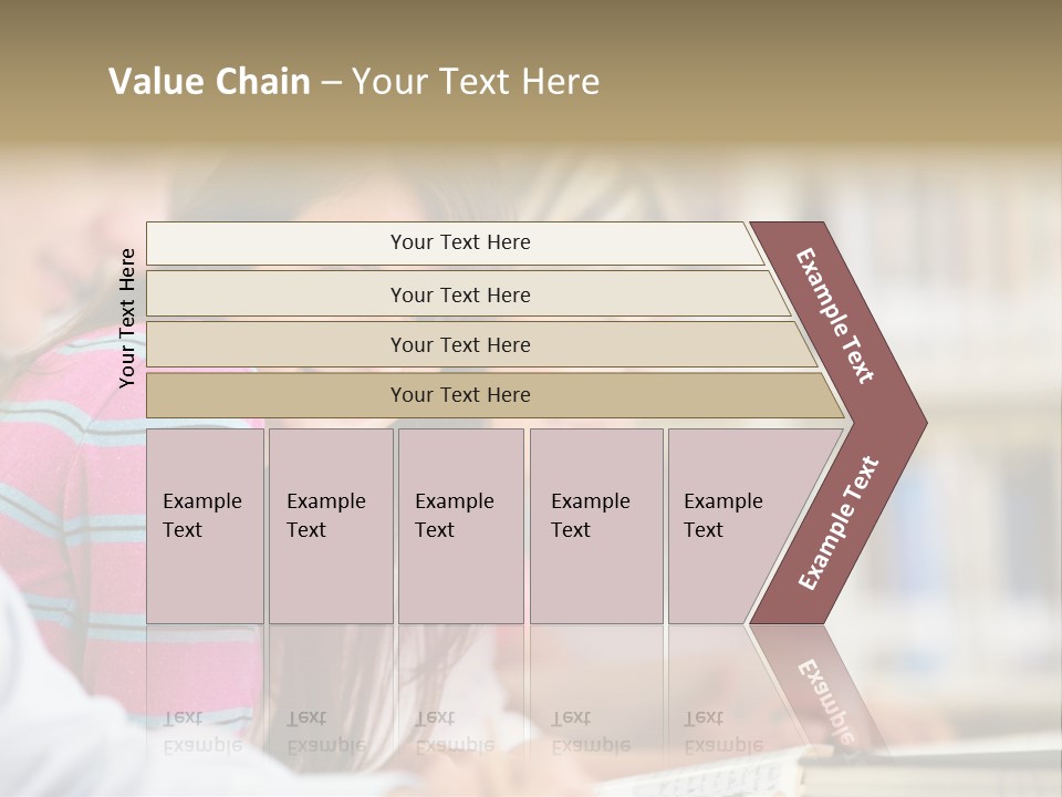 Lifestyle College Young PowerPoint Template