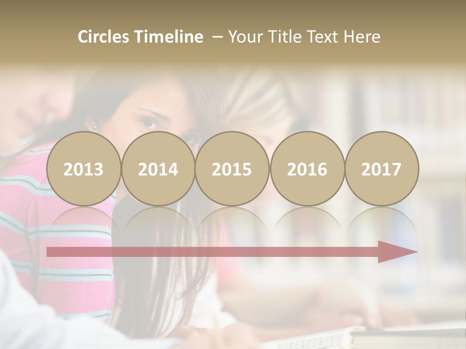 Lifestyle College Young PowerPoint Template