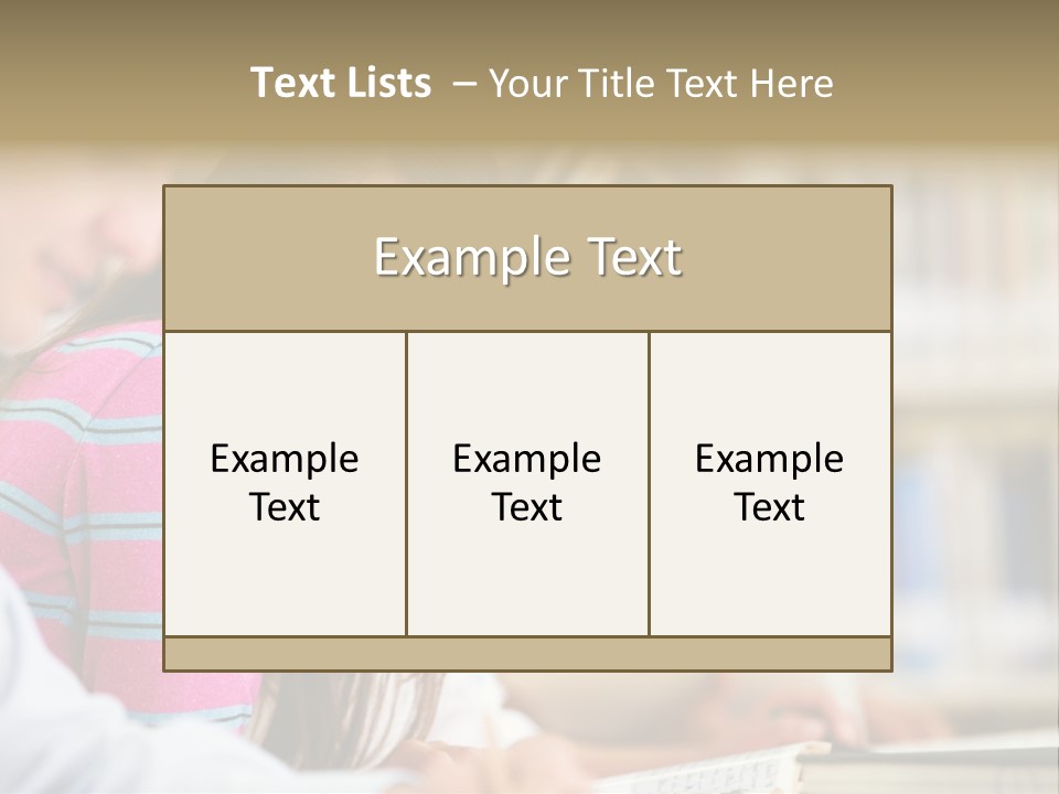 Lifestyle College Young PowerPoint Template
