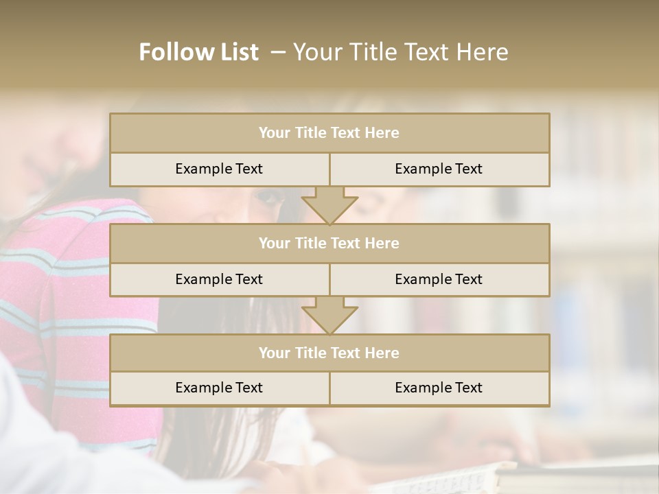 Lifestyle College Young PowerPoint Template
