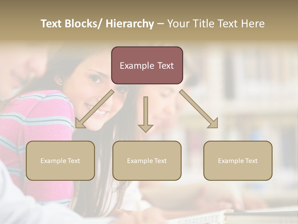 Lifestyle College Young PowerPoint Template