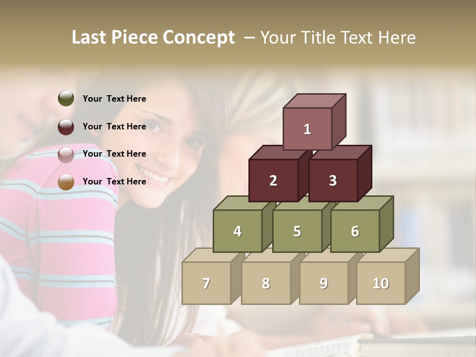 Lifestyle College Young PowerPoint Template