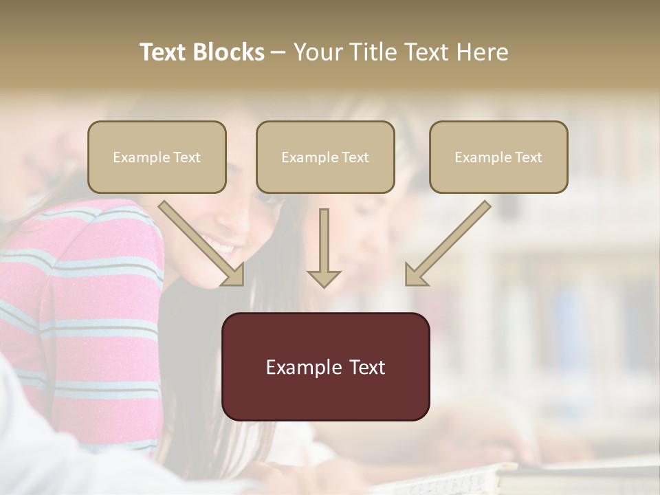 Lifestyle College Young PowerPoint Template