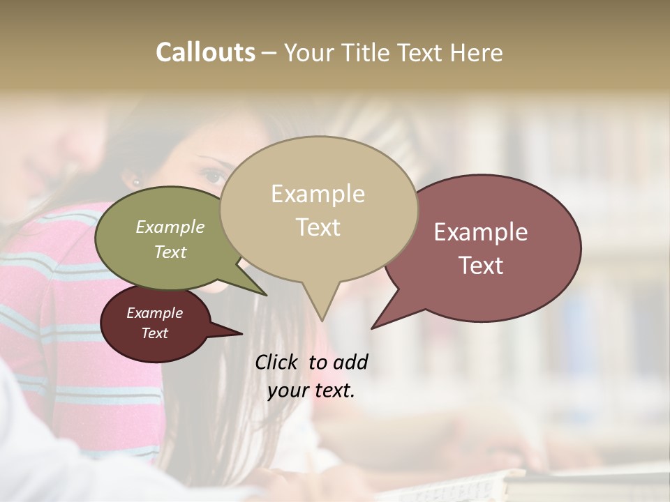 Lifestyle College Young PowerPoint Template