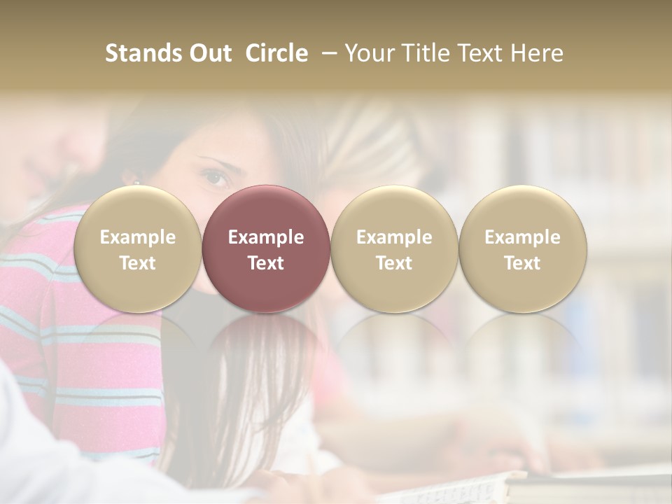 Lifestyle College Young PowerPoint Template