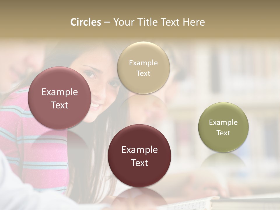 Lifestyle College Young PowerPoint Template