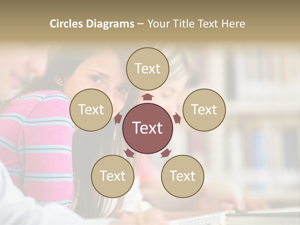 Lifestyle College Young PowerPoint Template