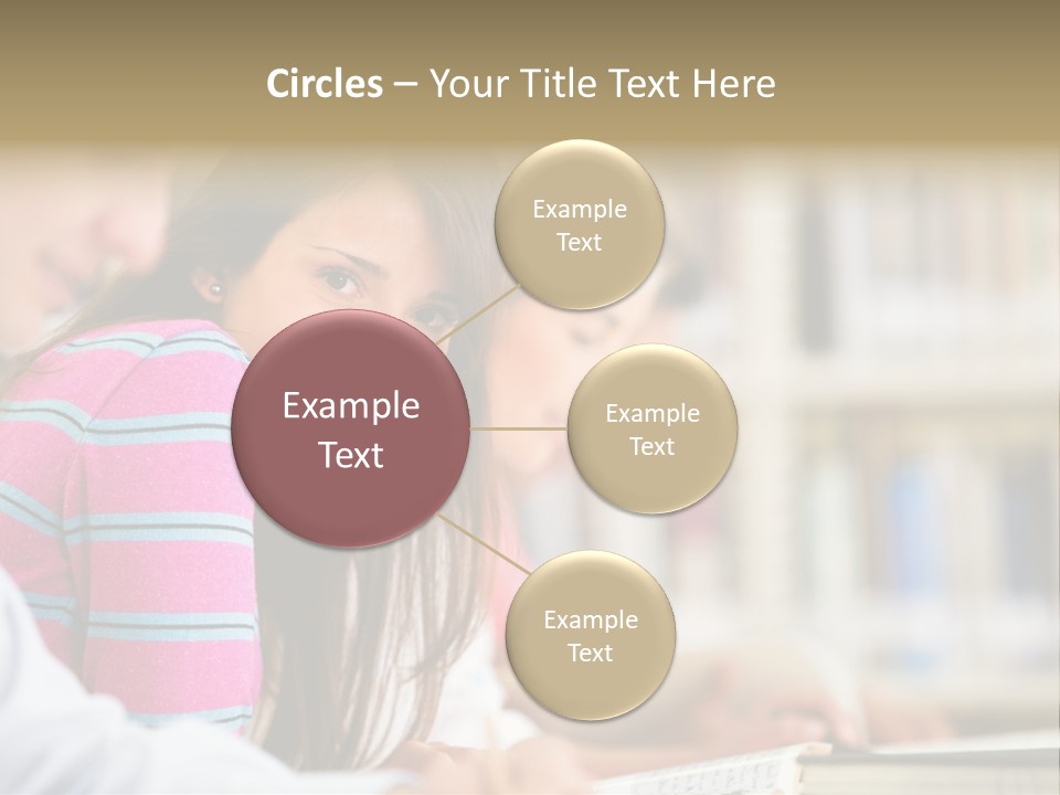 Lifestyle College Young PowerPoint Template