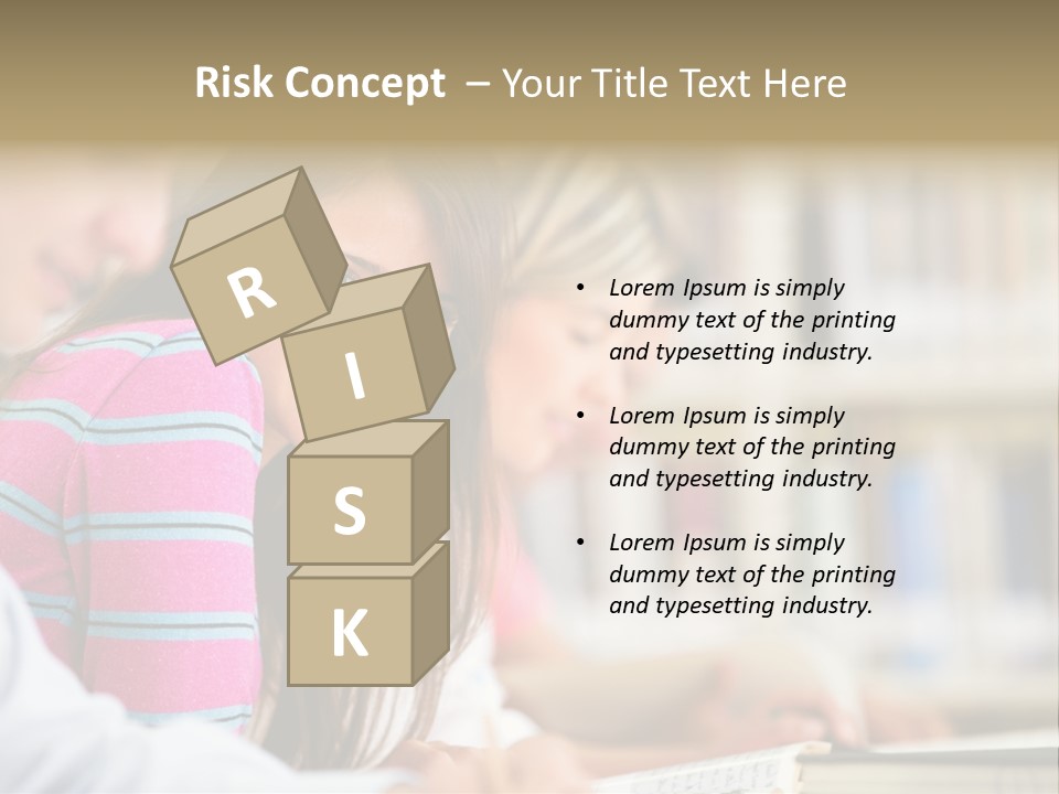 Lifestyle College Young PowerPoint Template