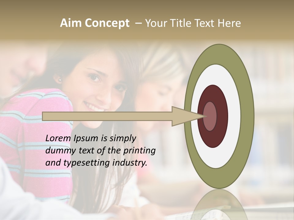 Lifestyle College Young PowerPoint Template