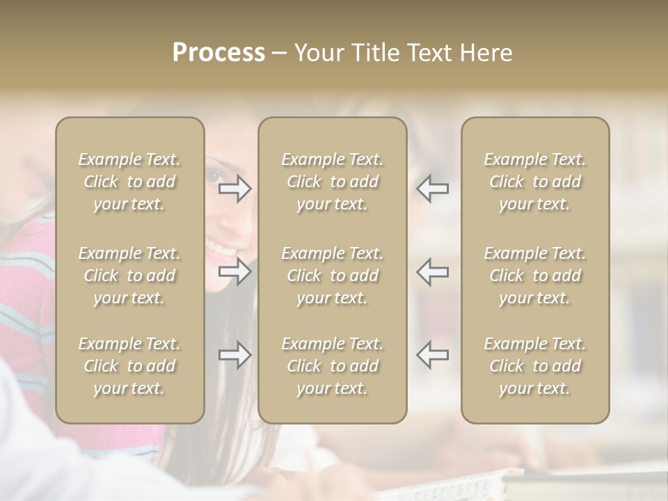 Lifestyle College Young PowerPoint Template