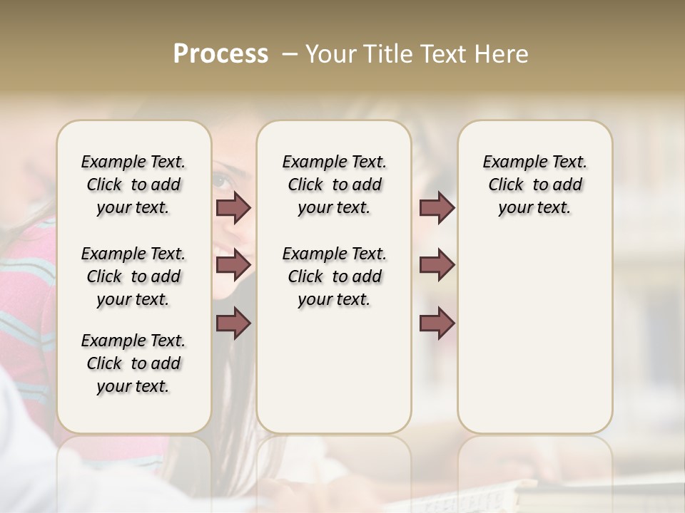 Lifestyle College Young PowerPoint Template
