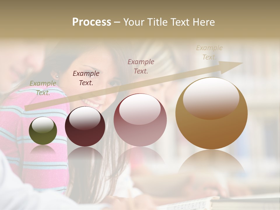 Lifestyle College Young PowerPoint Template