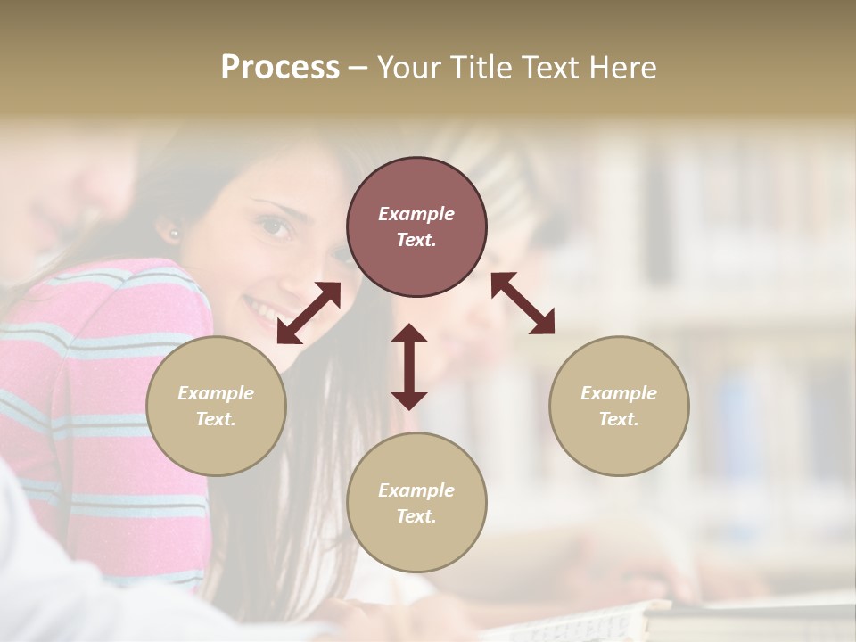 Lifestyle College Young PowerPoint Template