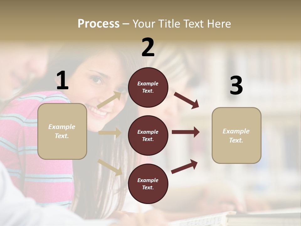 Lifestyle College Young PowerPoint Template