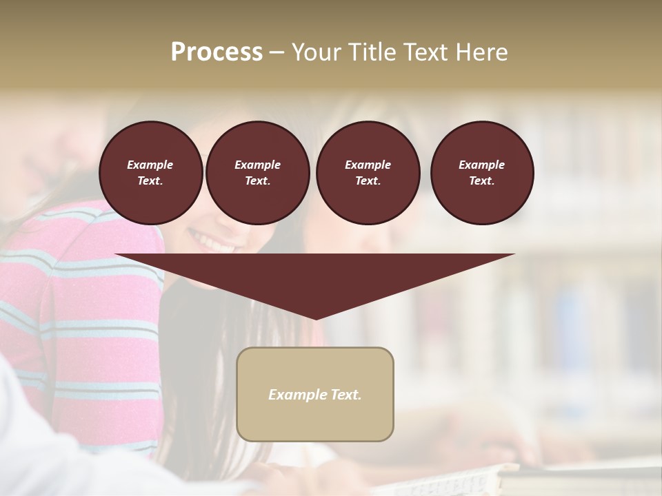 Lifestyle College Young PowerPoint Template