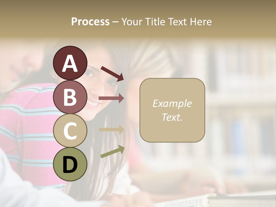 Lifestyle College Young PowerPoint Template