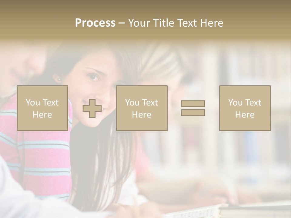 Lifestyle College Young PowerPoint Template