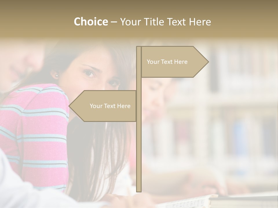 Lifestyle College Young PowerPoint Template