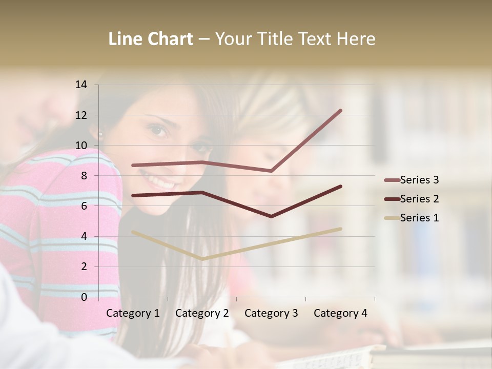 Lifestyle College Young PowerPoint Template
